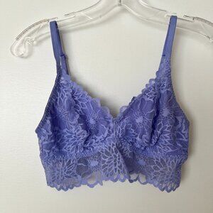 Victoria Secret Pink Bralette Lace Lined Women's Size Small NWOT